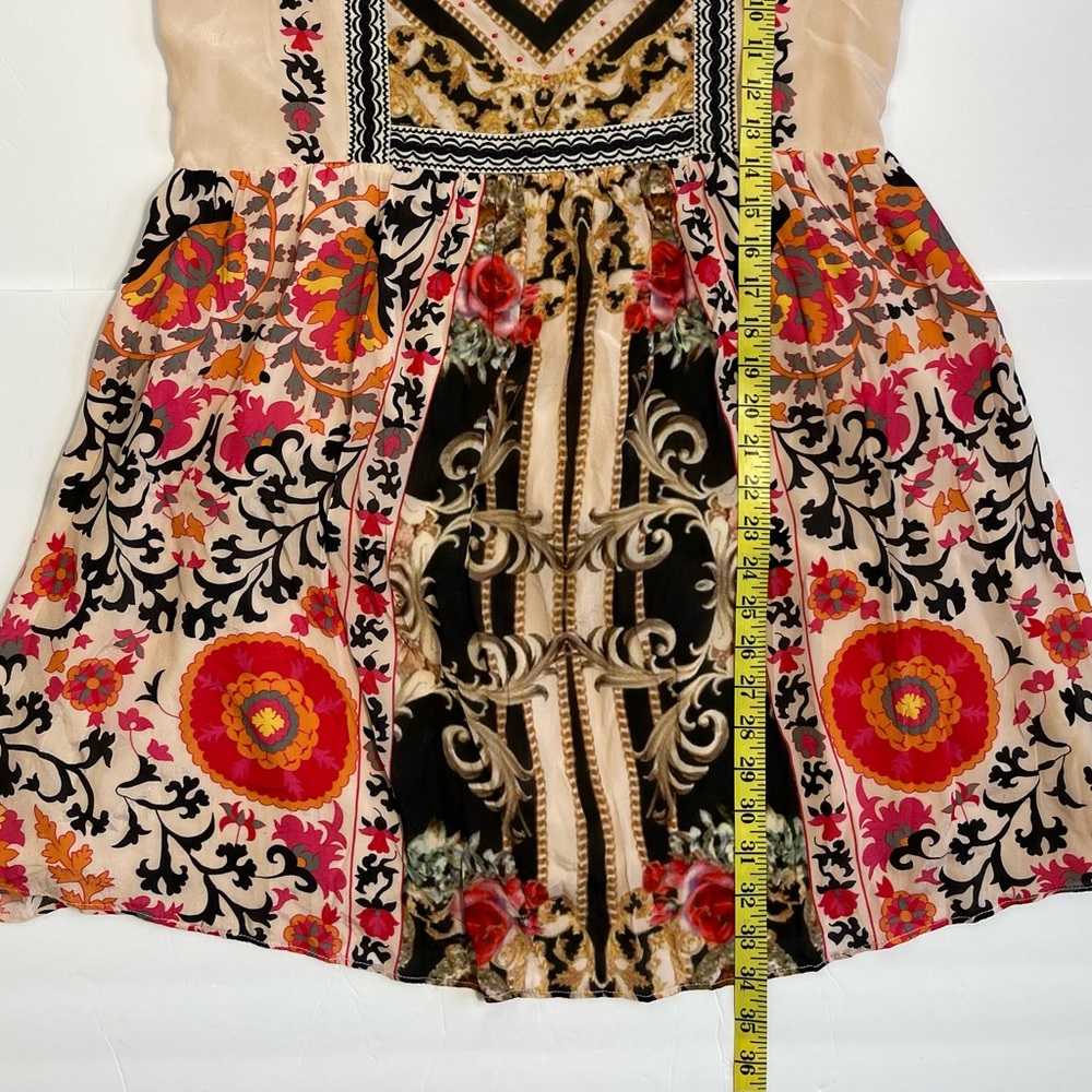 Anthropology Nikasha Floral Patterned Women's Dress large - Picture 7 of 9